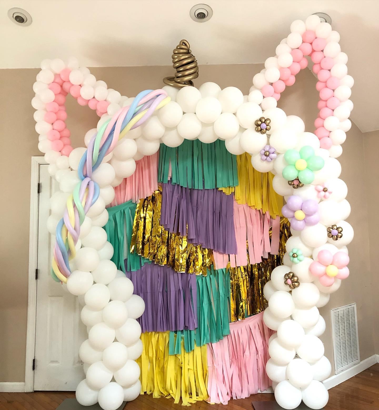 Unicorn Balloon Arch